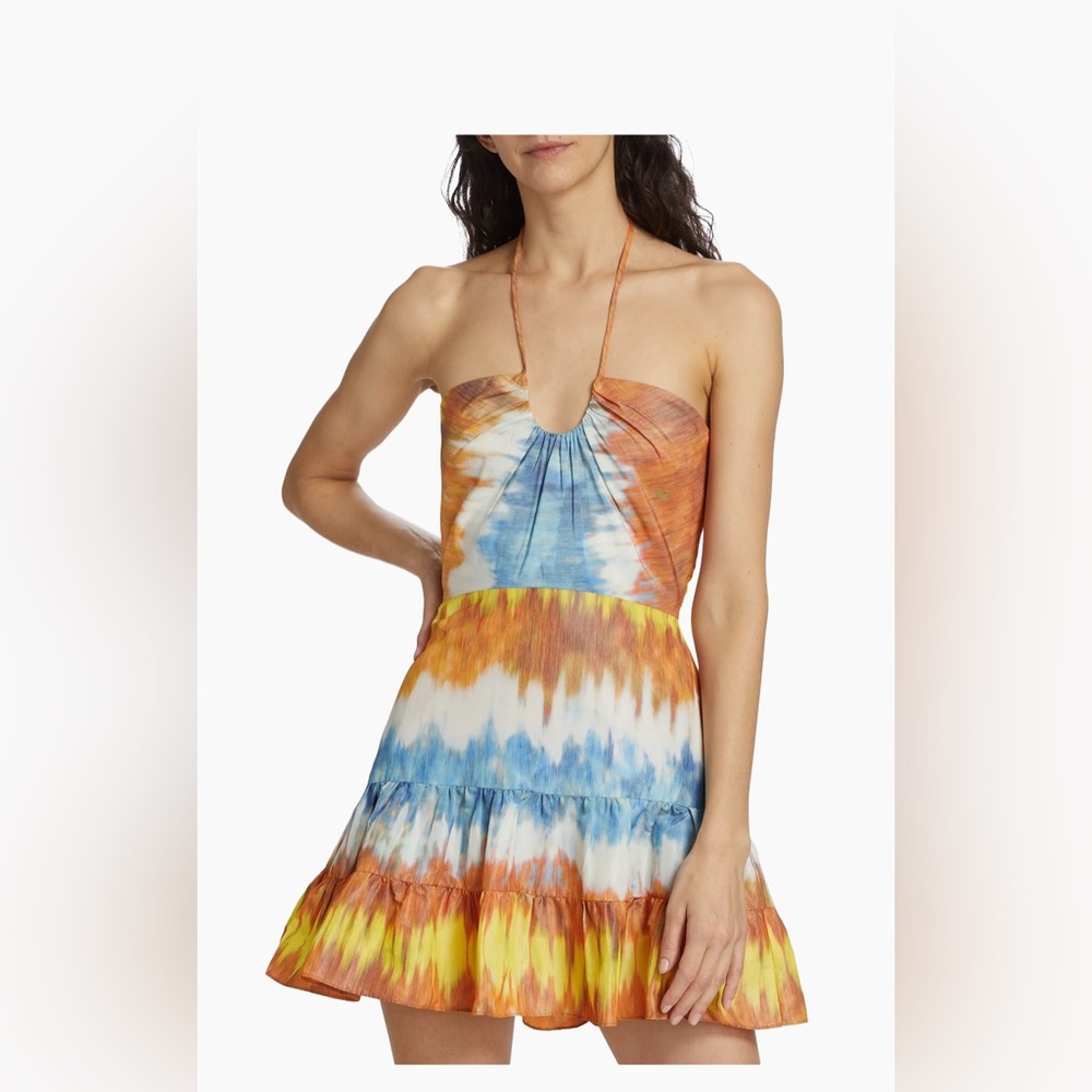 $695 Alexis

Naim Dyed Halterneck Minidress size M/xs/S